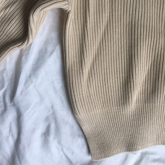 COS Ribbed Cream Sweater - Picture 8 of 11